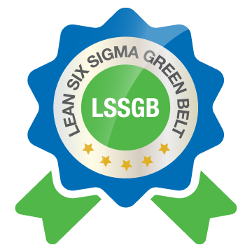 I passed the Lean Six Sigma Green Belt certification exam